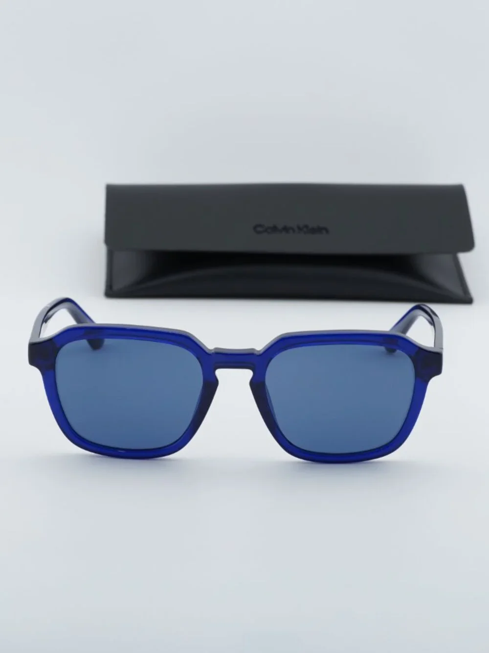 Calvin Klein CK23533S 400 Men Square Sunglasses - Blue